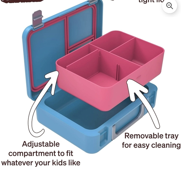 Blue Lunch Box - Picture 4 of 7